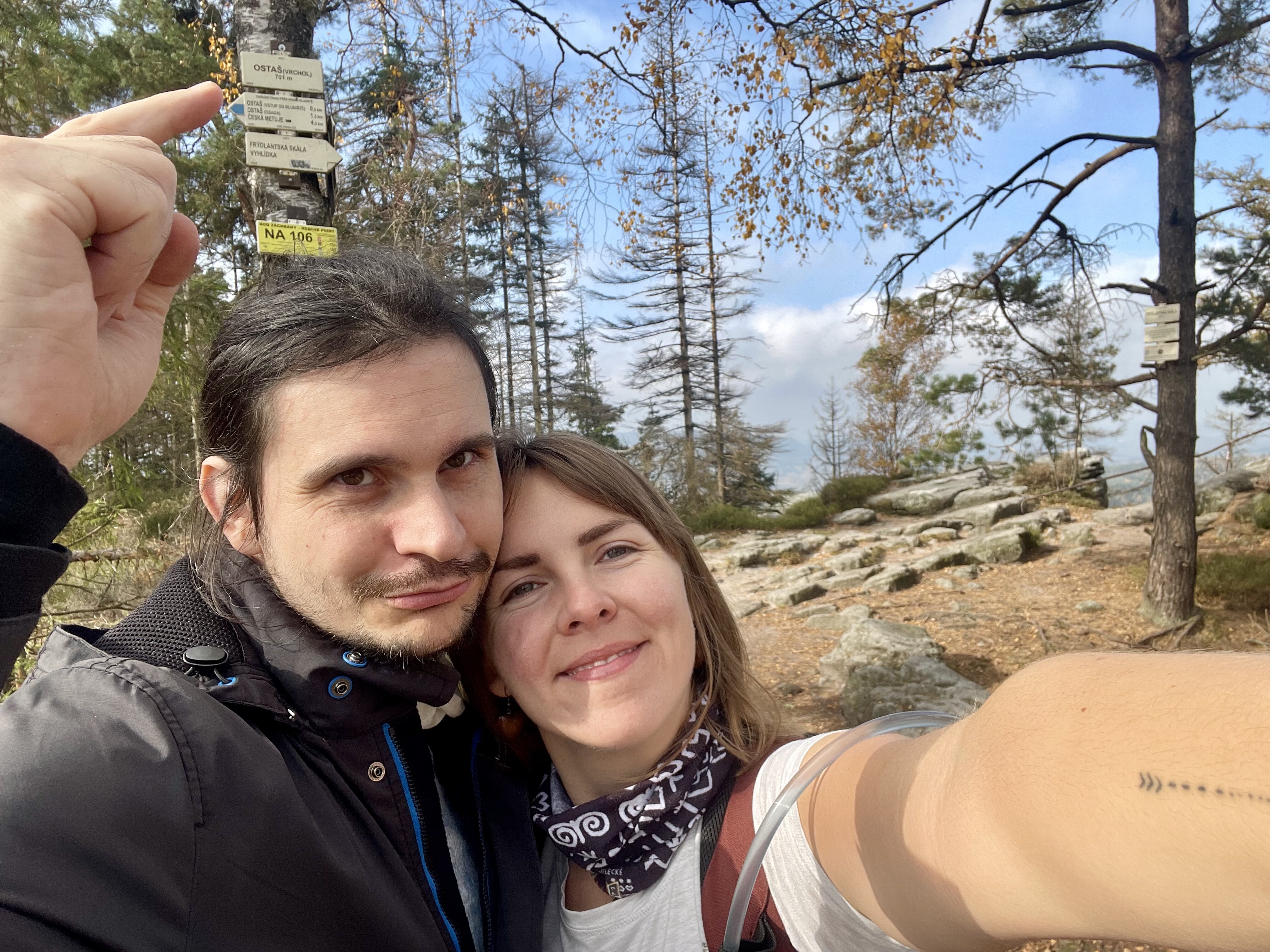 Fotografie Daniely a Martina ze společné cesty 1